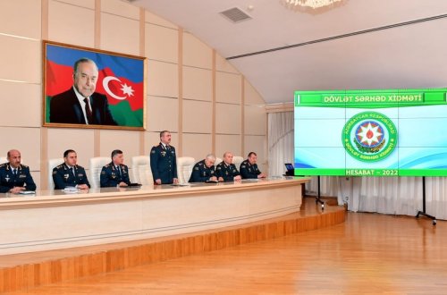 Начальник Госпогранслужбы Азербайджана отчитался об итогах 2022 года