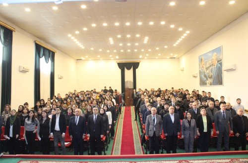 Mingəçevir Dövlət Universitetində 20 Yanvar – Ümumxalq Hüzn Gününə həsr  olunan elmi konfrans keçirilib