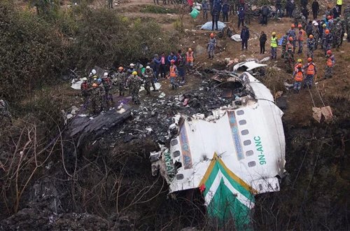 Nepalda qəzaya uğrayan sərnişin təyyarəsinin bütün cəsədləri tapılıb