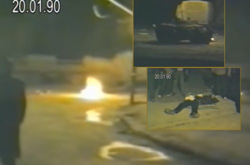 Ədil Arifoğlunun 20 yanvar günü Bakıda lentə aldığı dəhşətli görüntülər - VİDEO