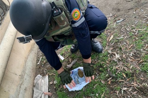 Bakıda əl qumbarası tapılıb