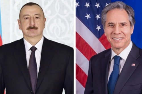 Antoni Blinken Prezident İlham Əliyevə zəng edib