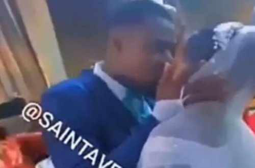 Toyda gəlini öpən bəyin başına yumruq vurdular