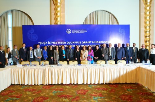 Agentlik “Şuşa İli”nə həsr olunmuş qrant müsabiqəsinin yekunlarına dair mətbuat konfransı keçirib