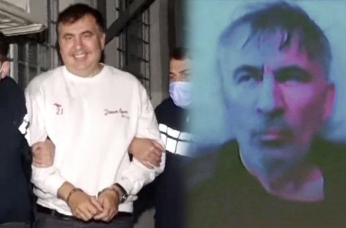 Saakaşvilinin çəkisi 120-dən 68 kq-yə düşüb