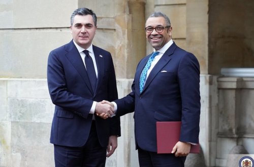 Gürcüstan və Britaniya XİN başçıları görüşüb