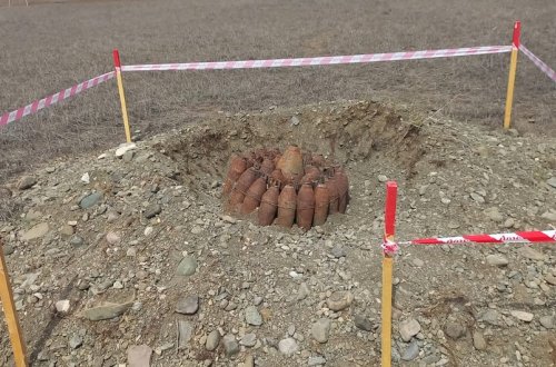 Ağdamda ölümcül gücə malik partlayıcı qurğular aşkarlanıb