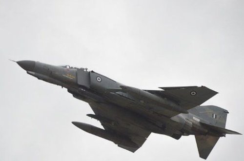 Yunanıstanın döyüş təyyarəsi İon dənizinə düşüb