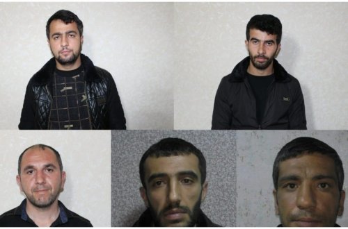 Полицейские Агдаша задержали пять человек по подозрению в совершении краж и обороте наркотиков