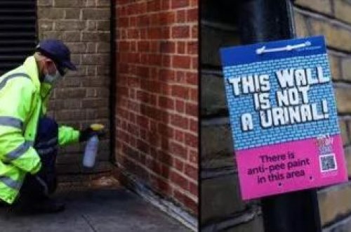 Londonda küçələrində idrar qoxusuna çarə axtarılır