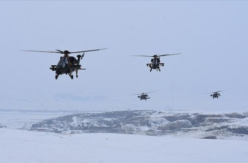 Азербайджанские пилоты уничтожили цели условного противника на учениях в Турции