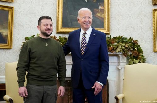 Bayden Polşada Zelenski ilə görüşə bilər