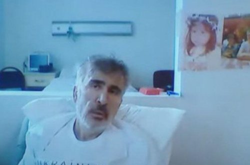 Saakaşvilinin SON HALI - FOTOlar