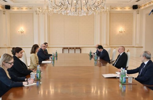 İlham Əliyev ABŞ Dövlət katibinin nümayəndəsini qəbul edib - YENİLƏNİB