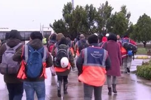 Sabiha Gökçen hava limanından 700 nəfərlik axtarış-xilasetmə qrupu zəlzələ bölgəsinə getdi