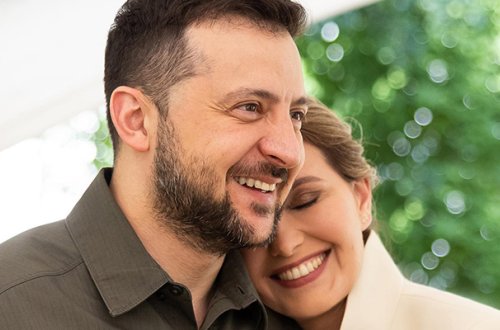 Zelenski xanımını bu sözlərlə təbrik etdi