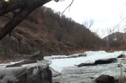 Kəlbəcərdəki möhtəşəm İstisudan ən son görüntülər - VİDEO