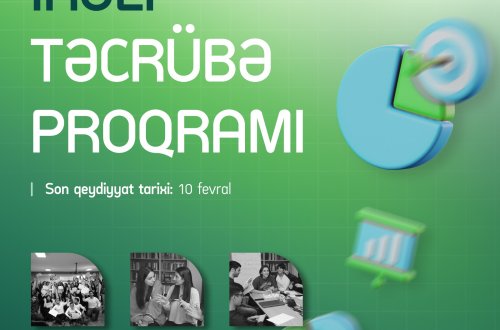 “İrəli” İctimai Birliyi 2023-cü ilin ilk təcrübə proqramını elan edir