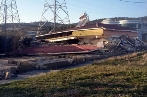 Türkiyədə zəlzələyə səbəb olan qırılma xəttinin Yer səthini parçaladığı nöqtə aşkarlandı - FOTO
