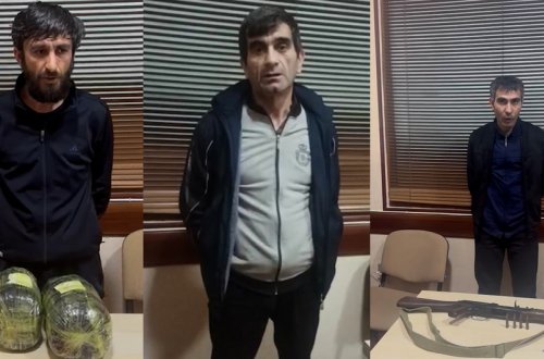 Mehdiabadda narkotik və silaha görə 3 nəfər saxlanılıb