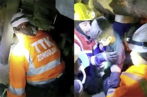 3 gün sonra xilas edildi, ilk istəyi saqqız oldu - Video