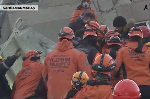 Zəlzələnin 100-cü saatında möcüzəvi qurtuluş - VİDEO