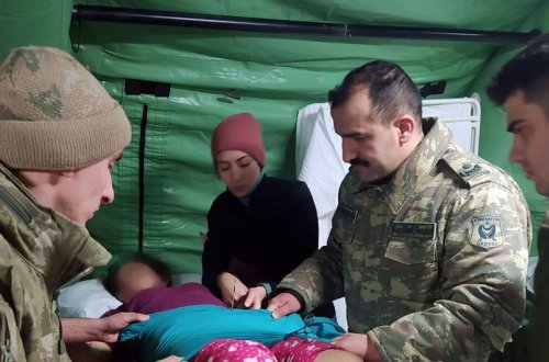 Azərbaycanın hərbi həkimləri daha 7 cərrahi əməliyyat edib, 41 nəfərə ambulator yardım göstəriblər