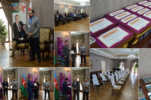 Tbilisidə Azərbaycan-Gürcüstan Gənclərinin I Qarabağ Forumu keçirilir - FOTOLAR