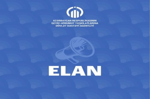QHT Agentliyi qrant müsabiqəsi elan etdi - ELAN
