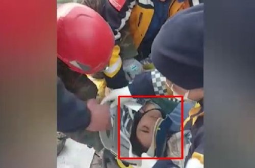 Azərbaycanlı xilasedicilər 15 yaşlı qızı belə qurtardı - Video