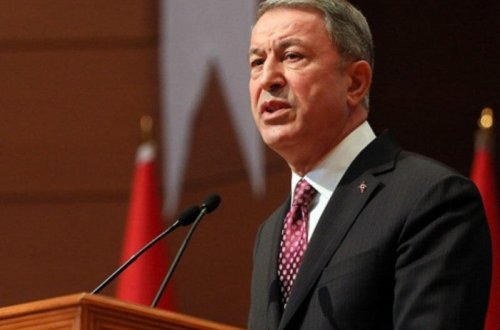 Hulusi Akar: 4 hərbçimiz şəhid olub, 45 əməkdaşımız həyatını itirib