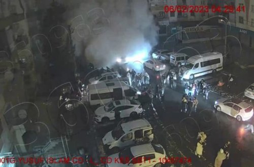 Türkiyədəki zəlzələdə dəhşətli görüntülər ortaya çıxdı - 12 dəqiqə sonra... - VİDEO