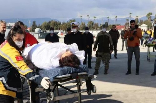 Zəlzələ bölgəsindən Mersinə 14 min 735 yaralı gəldi