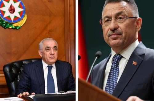 Əli Əsədov Türkiyənin vitse-prezidenti ilə telefonla danışıb