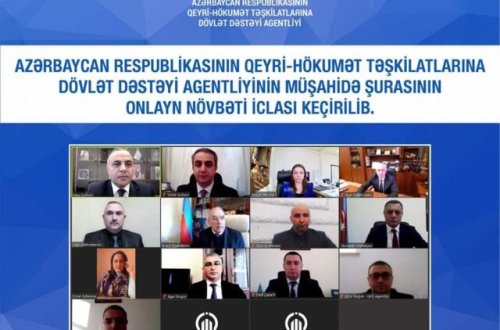 QHT-lərə Dövlət Dəstəyi Agentliyinin iclası keçirildi-ÖZƏL