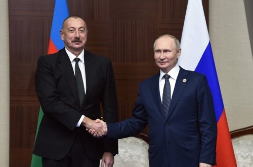 Prezident İlham Əliyev Vladimir Putinə zəng edib