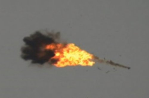 ABŞ hərbçiləri Suriyada İran PUA-sını vurdular - Fotolar