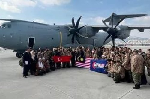 Malayziya komandası 140 nəfərlə kömək edir