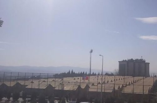 Azərbaycanın xilasediciləri Kahramanmaraşda zərərçəkmişlərə çadır şəhərciyi qurublar - FOTO