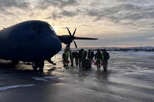 Norveçin “uçan təcili yardım” maşını zəlzələdən zərərçəkənlərə kömək edib