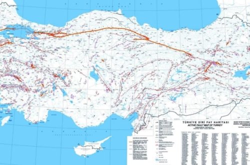MTA aktiv qırılma xətlərinin xəritəsini paylaşdı