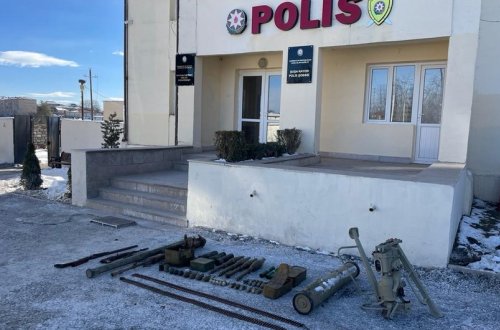 Şuşada silah-sursat aşkar edilib
