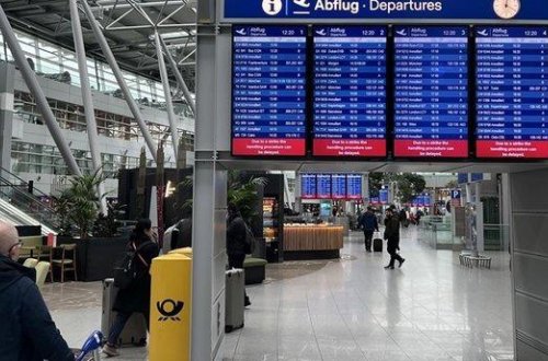 Almaniya hava limanlarında xəbərdarlıq tətili 300 minə yaxın sərnişinə təsir edib