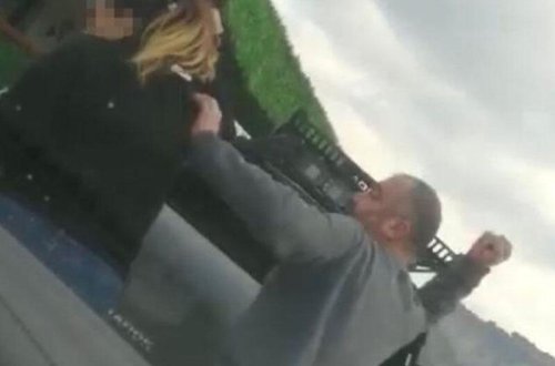 Zəlzələdən sağ çıxan qadının başına şok hadisə gəldi - VİDEO