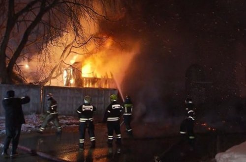 Moskvanın mərkəzindəki güclü yanğında ölənlərin sayı artdı