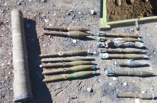 Tərtər və Laçında silah-sursat aşkarlanıb