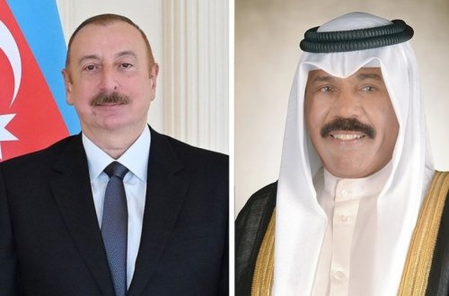 Azərbaycan Prezidenti Küveyt Əmirini təbrik edib