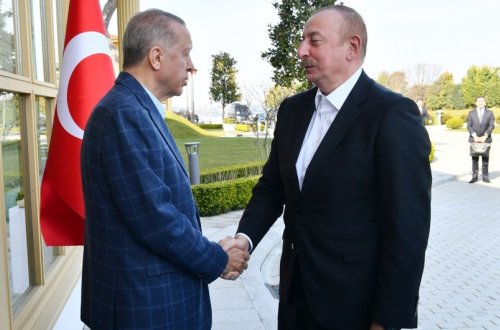 İlham Əliyev Rəcəb Tayyib Ərdoğanı qarşıdan gələn ad günü münasibətilə təbrik edib