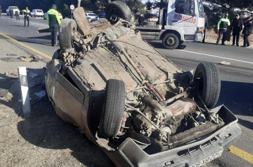 Azərbaycanda ağır yol qəzası: Ölənlər var - ADLAR