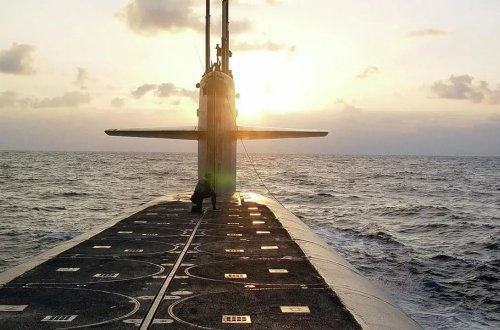 ABŞ nüvə sualtı qayığı Cənubi Koreyaya səfər edib